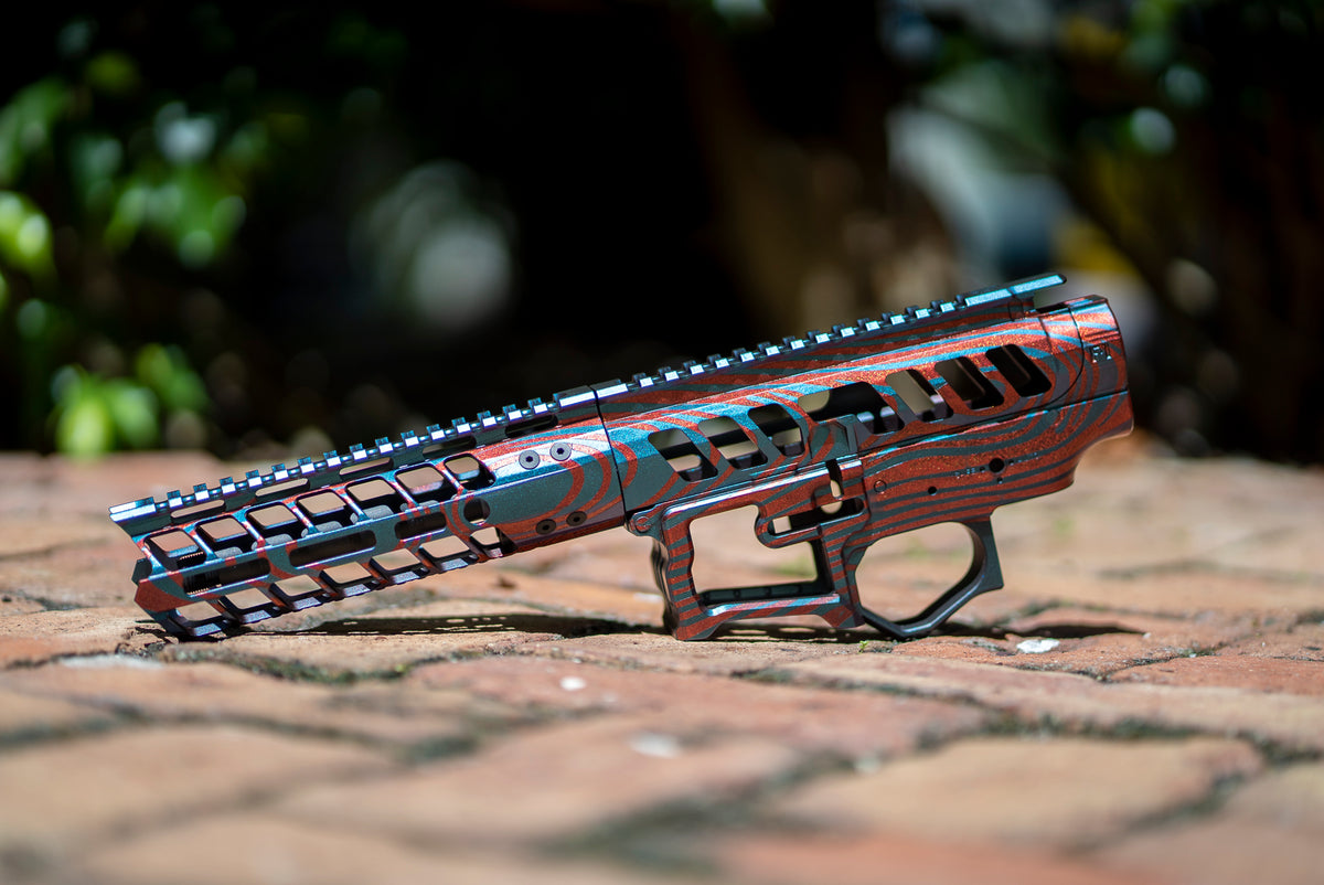 EMG F-1 Damascus Receiver/Handguard Set